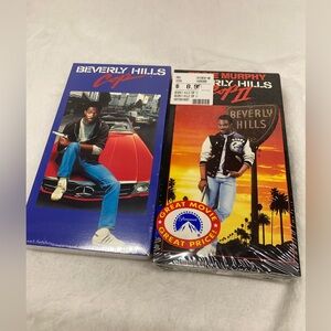Beverly Hills Cop 1&2 VHS Brand New